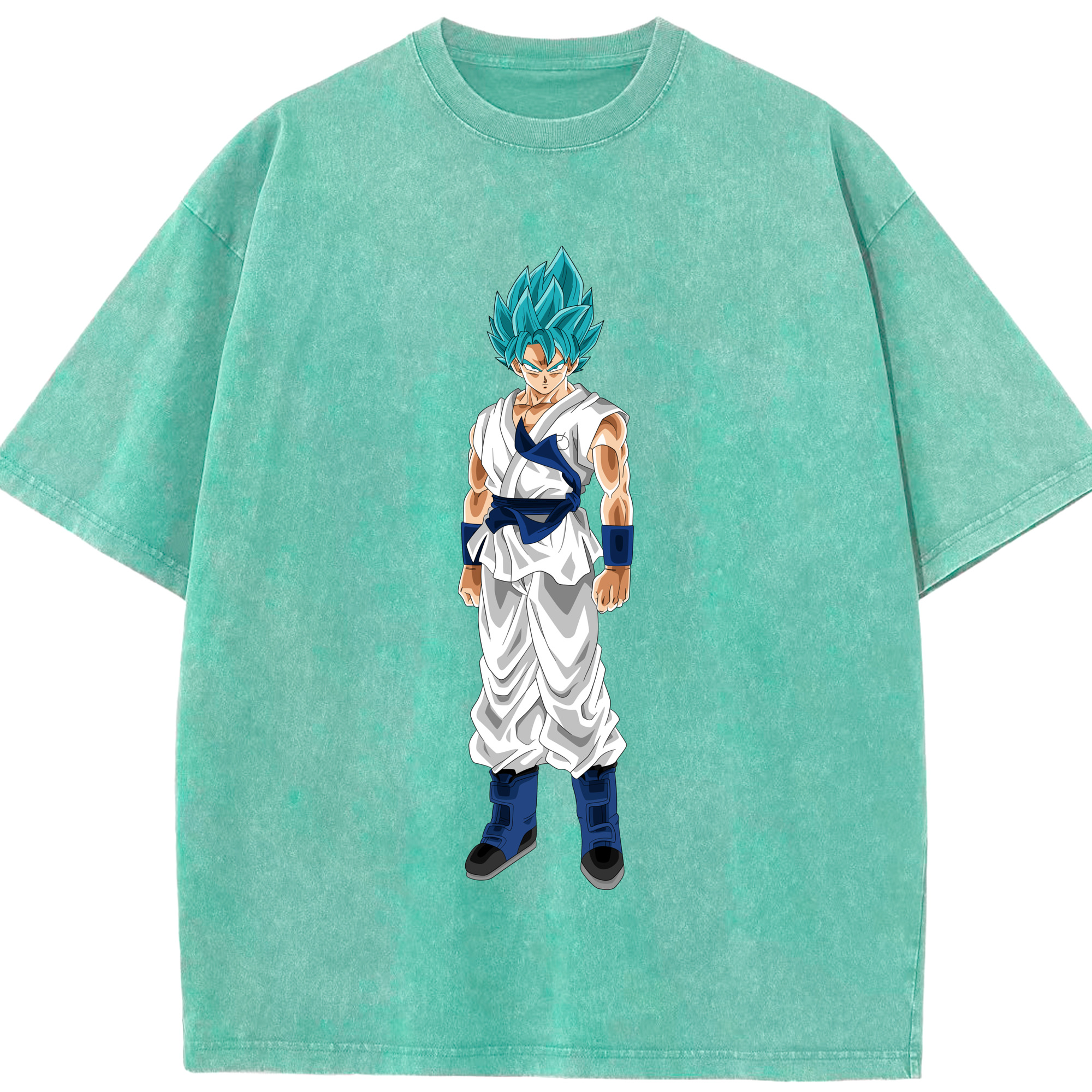 （画像用） ドラゴンボール 孫 悟飯（そんごはん）DRAGON BALL Son Gohan 綿100% ヴィンテージ風 半袖Tシャツ（フロントプリント）